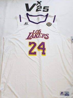 NEW Men's LA Los Lakers Kobe Bryant Noche Latina Latin Nights Jersey Sz XL